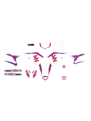 Пълен кит Лепенки D'COR Visuals ЗА YAMAHA YZ-F 450 2023-2025